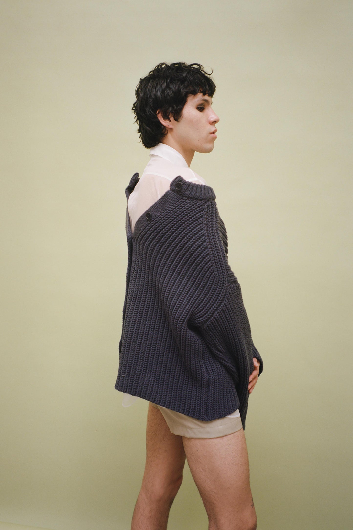 Pullover With Buttons
